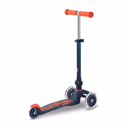 Micro Mobility Mini Micro Deluxe Foldable LED Enfants Trottinette à trois roues Bleu, Rouge - Vue supplémentaire 4