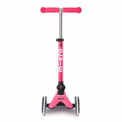 Micro Mobility Mini Micro Deluxe Foldable LED Enfants Trottinette à trois roues Rose - Vue supplémentaire 4