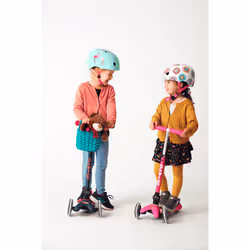 Micro Mobility Mini Micro Deluxe Foldable LED Enfants Trottinette à trois roues Rose - Vue supplémentaire 6