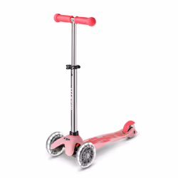 Micro Mobility Mini Micro Deluxe Glow LED Plus Enfants Trottinette à trois roues Rose - Vue supplémentaire 4