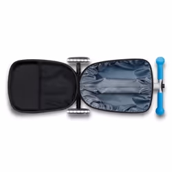 Micro Mobility Luggage Junior Enfants Trottinette à trois roues Noir, Bleu - Vue supplémentaire 4