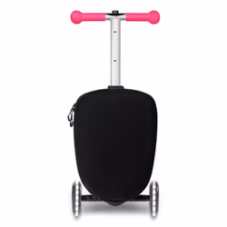Micro Mobility Luggage Junior Enfants Trottinette à trois roues Noir, Rose - Vue supplémentaire 2
