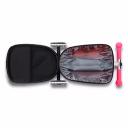 Micro Mobility Luggage Junior Enfants Trottinette à trois roues Noir, Rose - Vue supplémentaire 4