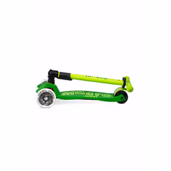 Micro Mobility Maxi Micro Deluxe Foldable Neon LED Enfants Trottinette à trois roues Vert, Vert clair - Vue supplémentaire 6