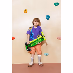 Micro Mobility Maxi Micro Deluxe Foldable Neon LED Enfants Trottinette à trois roues Vert, Vert clair - Vue supplémentaire 7