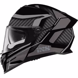 IXS iXS912 SV 2.0 Blade Casque, noir-argent, taille XS pour Hommes