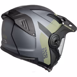 IXS Venture 1.0 Casque, noir-gris-vert, taille L pour Hommes