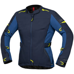 IXS Lane-ST+ Veste textile de moto pour dames, bleu, taille 2XL pour Hommes