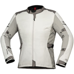 IXS Lane-ST+ Veste textile de moto pour dames, gris, taille 2XL pour Hommes
