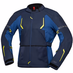IXS Lennox-ST+ Veste textile de moto, bleu, taille 2XL pour Hommes