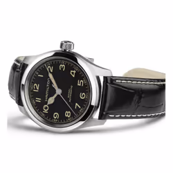 Hamilton H70405730 montre Montre bracelet Mâle Quartz automatique (cinétique) Noir, Argent Noir