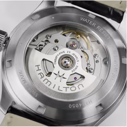Hamilton H70405730 montre Montre bracelet Mâle Quartz automatique (cinétique) Noir, Argent Noir - Vue supplémentaire 4