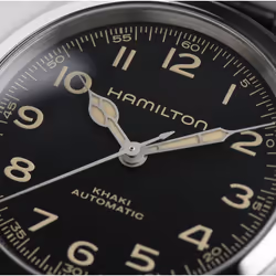 Hamilton H70405730 montre Montre bracelet Mâle Quartz automatique (cinétique) Noir, Argent Noir - Vue supplémentaire 5