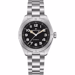 Hamilton Watch Khaki Field Expedition Auto Fabriqué en Suisse Boîtier en acier inoxydable de 41 mm Montre analogique à cad ...