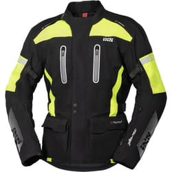 IXS Tour Pacora-ST Veste textile de moto, noir-jaune, taille M pour Hommes