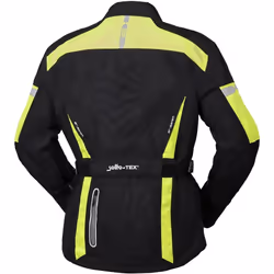 IXS Tour Pacora-ST Veste textile de moto, noir-jaune, taille M pour Hommes