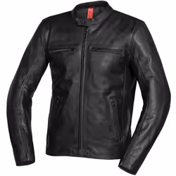 IXS Classic Sondrio 2.0 Veste en cuir de moto, noir, taille 48 pour Hommes