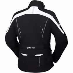IXS Tour Traveller-ST Veste textile de moto, noir-blanc, taille L pour Hommes