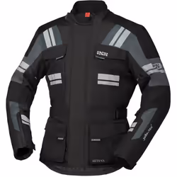 IXS Tour Blade-ST 2.0 Veste textile de moto, noir-gris, taille S pour Hommes
