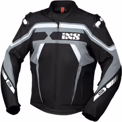 IXS Sport RS-700-ST Veste textile de moto, noir-gris-blanc, taille 2XL pour Hommes