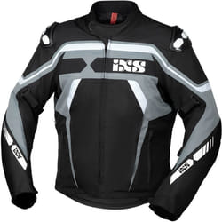 IXS Sport RS-700-ST Veste textile de moto, noir-gris-blanc, taille 2XL pour Hommes