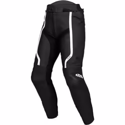 IXS Sport RS-600 1.0 Pantalon en cuir de moto, noir-blanc, taille 52 pour Hommes