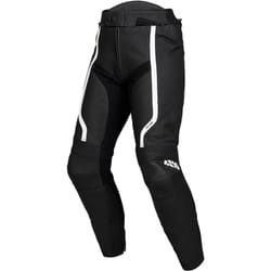 IXS Sport RS-600 1.0 Pantalon en cuir de moto, noir-blanc, taille 56 pour Hommes