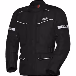 IXS Tour Evans-ST Veste textile de moto de dames, noir, taille 2XL pour Femmes
