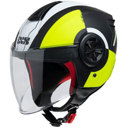 IXS 851 2.0 Casque Jet, noir-jaune, taille XS pour Hommes