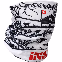 IXS Micro Couvre-chefs multifonctionnels, noir-blanc pour Femmes
