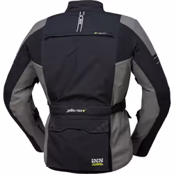 IXS Laminat ST-Plus Veste textile de moto, noir-gris, taille L pour Hommes