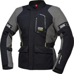IXS Laminat ST-Plus Veste textile de moto, noir-gris, taille L pour Hommes