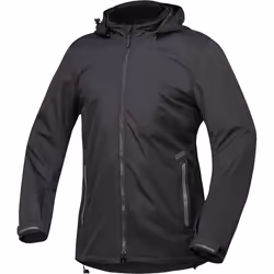 IXS Eton-ST-Plus Veste textile de moto, noir, taille XL pour Hommes