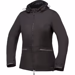 IXS Elora-ST-Plus Veste textile de moto de dames, noir, taille L pour Femmes