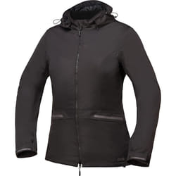 IXS Elora-ST-Plus Veste textile de moto de dames, noir, taille L pour Femmes