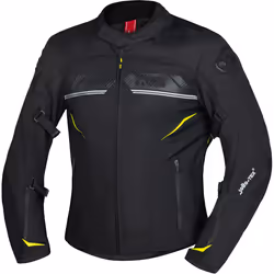 IXS Black Panther-ST Veste textile de moto, noir, taille XL pour Hommes
