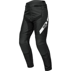 IXS RS-500 1.0 Pantalon de moto en cuir / textile, noir-blanc, taille 50 pour Hommes