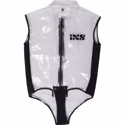 IXS Race 1.0 Gilet de pluie, blanc, taille XL pour Hommes