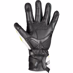 IXS RS-200 3.0 Gants, noir-blanc-jaune, taille 2XL pour Hommes