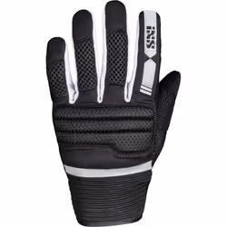 IXS Samur-Air 2.0 Gants de moto, noir-blanc, taille 2XL pour Hommes