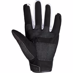 IXS Samur-Air 2.0 Gants de moto, noir-blanc, taille 2XL pour Hommes