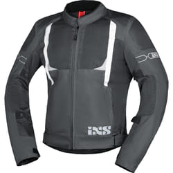 IXS Trigonis-Air Veste textile de moto, gris, taille 2XL pour Hommes