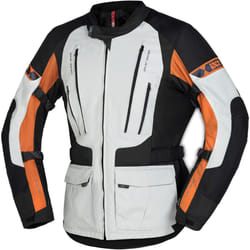 IXS Lennik-ST Veste textile de moto, noir-gris, taille 4XL pour Hommes
