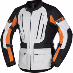 IXS Lennik-ST Veste textile de moto, noir-gris, taille 4XL pour Hommes