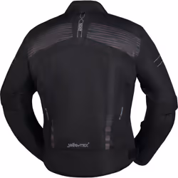 IXS RS-400-ST 3.0 Veste textile imperméable à l’eau pour moto, noir, taille 4XL pour Hommes