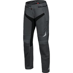 IXS Trigonis-Air Pantalon textile moto, noir-gris, taille L pour Hommes