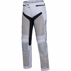 IXS Trigonis-Air Pantalon textile moto, noir-gris, taille L pour Hommes