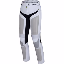 IXS Trigonis-Air Pantalon textile de moto pour dames, noir-gris, taille M pour Femmes