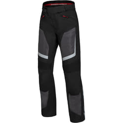 IXS Gerona-Air 1.0 Pantalon textile moto, noir-gris-rouge, taille 2XL pour Hommes