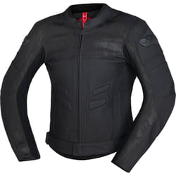 IXS RS-600 2.0 Veste en cuir de moto, noir, taille 54 pour Hommes